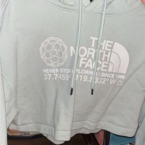 The North Face Soft Blue Women's Hoodie